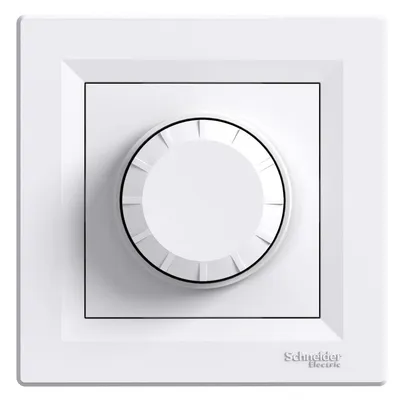 Schneider Electric Rotacioni potenciometar za LED sijalice 370W, EPH6800121, Bijeli