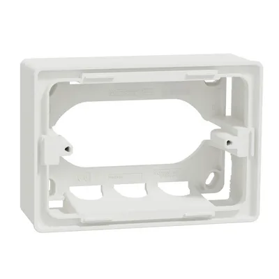 Schneider Electric Nadgradni Adapter NU810318, Za 3 Modula, Bijeli