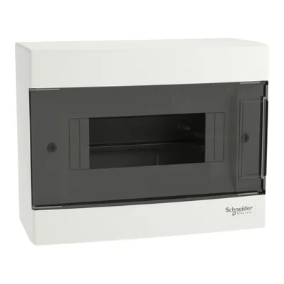 Schneider Electric Razvodna tabla za osigurače nadgradna 8 mjesta, EZ9EUC108, Providna vrata