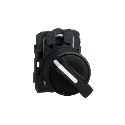 Schneider Electric Preklopka Bez Povrata XB5AD21, Crna 0-1 Fi 22mm 1NO 600V, Plastična