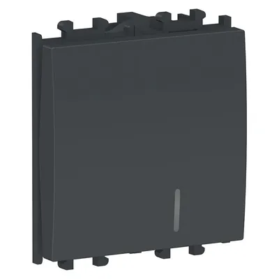 Schneider Electric Jednopolni Prekidač LMR1412003, Sa Indikacijom 16A 2M, Crni