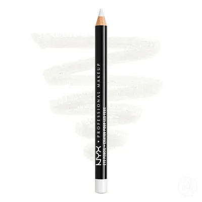 NYX Professional Makeup Olovka za oči Slim Eye Pencil SPE906 White, 1 g