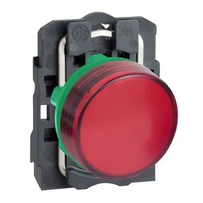 Schneider Electric Signalna Lampica XB5AVM4, Crvena LED Fi 22mm 230V AC, Plastična