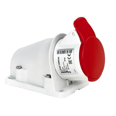Schneider Electric Industrijska Utičnica PKF16W434, 16A 3P+E Na Zid IP44