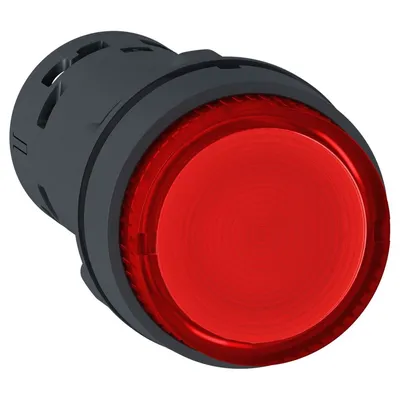 Schneider Electric Taster Svjetleći Sa Povratom XB7NW34B2, Crveni LED Fi 22mm 1NC 24V AC/DC, Vijčani Priključak