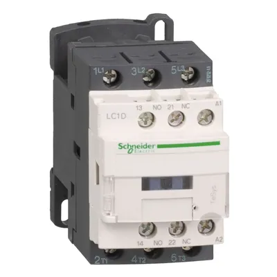 Schneider Electric Kontakter - sklopka LC1D18E7, 18A 7.5kW 48V AC 50/60Hz 3P 1NO+1NC