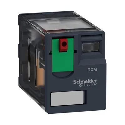 Schneider Electric Utični Relej RXM2AB1P7, 230V AC 12A 2 (C/O)