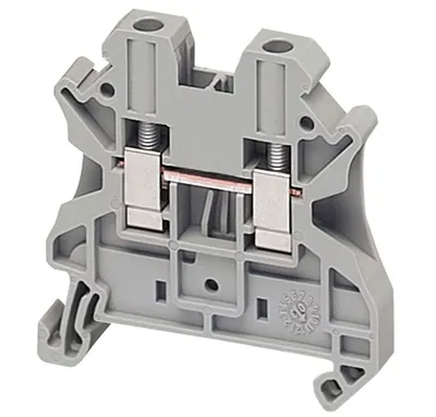Schneider Electric Vijčana Redna Stezaljka NSYTRV42, 4mm2, 1x1, Siva