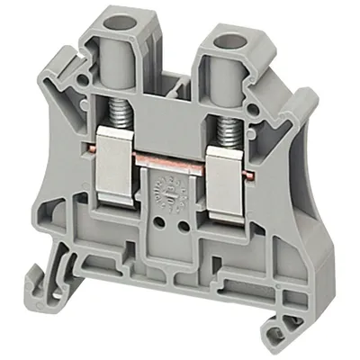 Schneider Electric Vijčana Redna Stezaljka NSYTRV62, 6mm2, Siva