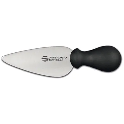 Sanelli Ambrogio Nož za sir Pavia, 12 cm, Crni