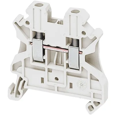 Schneider Electric Vijčana Redna Stezaljka NSYTRV22WH, 2.5mm2, 1x1, Bijela