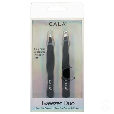 Cala Pincete Soft Touch, Crne, 2 Komada