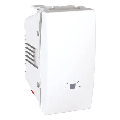 Schneider Electric Taster Svjetla MGU3.106.18L, 10A 1M Modularni, Bijeli
