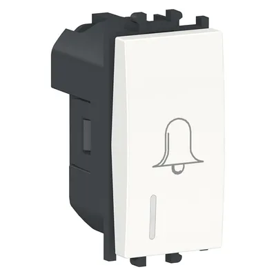 Schneider Electric Taster Zvona LMR1490001, Sa Indikacijom 10A 1M, Bijeli