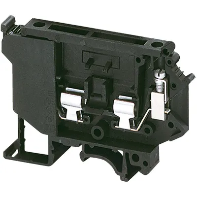 Schneider Electric Vijčana Redna Stezaljka NSYTRV42SF5, Rastavna Sa Osiguračem 5x20mm, 4mm2, 6.3A, 1x1, Crna