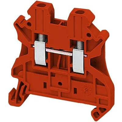 Schneider Electric Vijčana Redna Stezaljka NSYTRV22RD, 2.5mm2, 1x1, Crvena