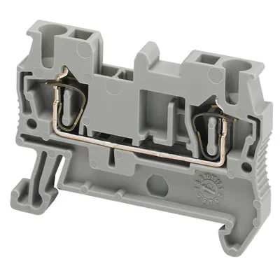 Schneider Electric Opružna Redna Stezaljka NSYTRR22, 2.5mm2, 1x1, Siva