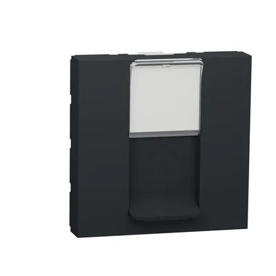 Schneider Electric Utičnica Računarska NU341154, RJ45 Cat5e 2M, Crna