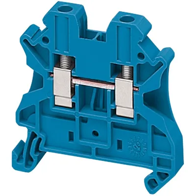 Schneider Electric Vijčana Redna Stezaljka NSYTRV42BL, 4mm2, Plava 1x1