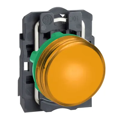 Schneider Electric Signalna Lampica XB5AVB5, Žuta LED Fi 22mm 24V AC/DC, Plastična