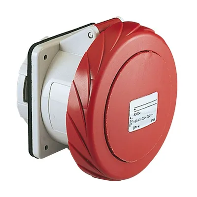 Schneider Electric Industrijska utičnica 81683, 63A 3P+N+E na panel IP67