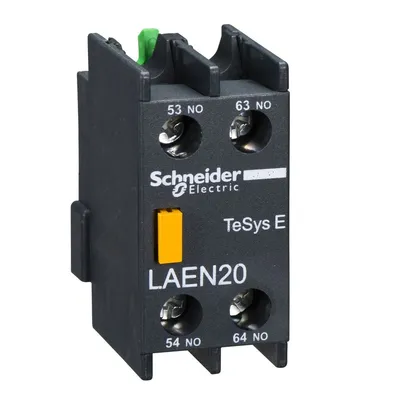 Schneider Electric Prednji pomoćni kontaktni blok LAEN20, Za Easypact TVS 2NO