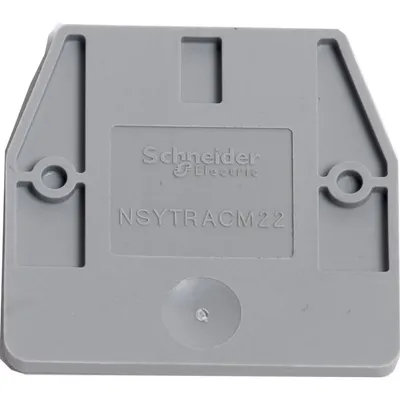Schneider Electric Krajnji Poklopac NSYTRACM22, Za Jednostruku Vijčanu Rednu Stezaljku 1x1 2.5mm2