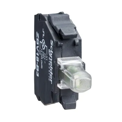 Schneider Electric Blok LED Lampica ZBVB3, Zelena 24V AC/DC Za XB4 I XB5