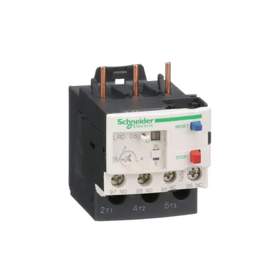 Schneider Electric Termički Relej LRD08, Bimetal 2.5 - 4A Za TeSys D D09-D38