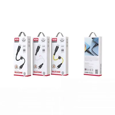 XO USB kabl NB-Q248B USB-C to USB-C, 60W, 25cm