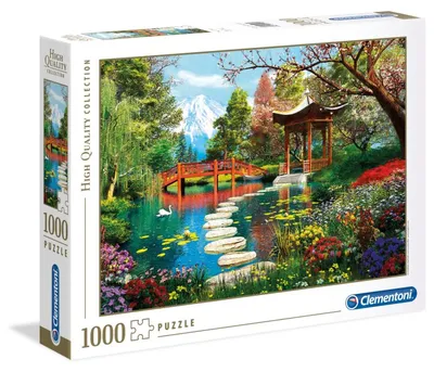 Clementoni Igračka Clementoni puzle 1000 garden of Fuji