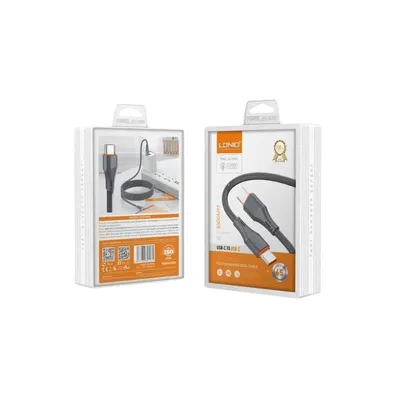 LDNIO USB kabl LC631C-C15, Type C-C, Pleteni, 1m