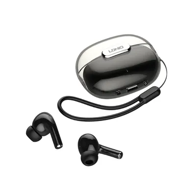 LDNIO Bežične slušalice earbuds T02 TWS, Crne