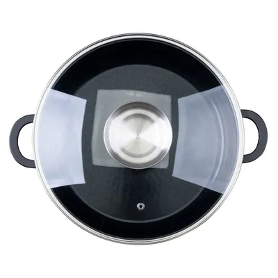 Fackelmann Pekač Roaster S poklopcem, Fi 28 cm, Crni