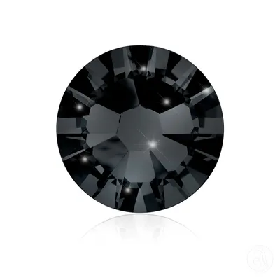 Swarovski Set od 40 Kristala za nokte Jet SS10 A 2058 Xilion, Rose Enhanced