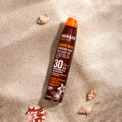 Agrado Suvo Ulje u Spreju za Sunčanje, SPF30, 200ml