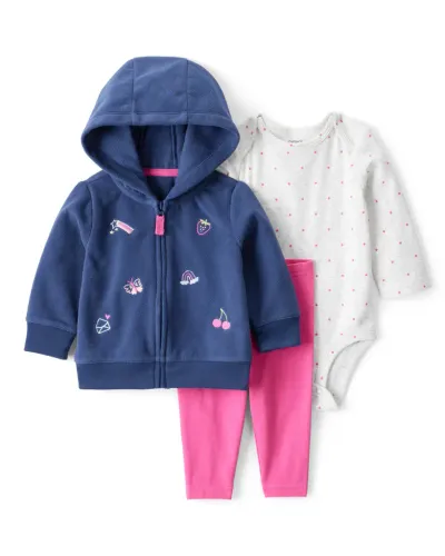 Carter's Komplet za bebe,  3 Dijela, Šareni