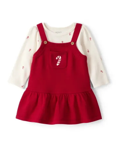 Carter's Komplet za bebe, Crveno-Bijeli