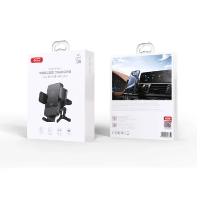 XO Smartphone držač i punjač WX041, Crni