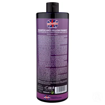 Ronney Ljubičasti šampon za kosu, Anti-Yellow, 1000 ml