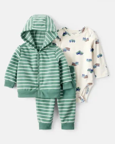 Carter's Komplet za bebe,  3 Dijela, Šareni