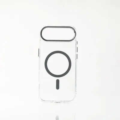 Zaštitna maska za telefon iPhone 17 Air Frame Cam MagSafe, Siva