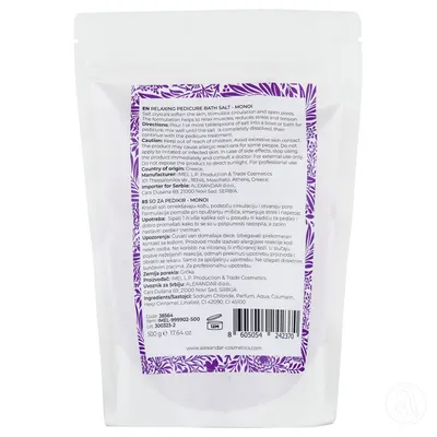 Imel Professional So za pedikir Monoi, 500g