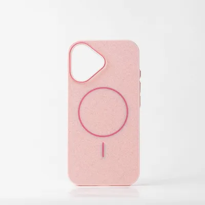Zaštitna maska za telefon iPhone 16 Glitter MagSafe, Roza