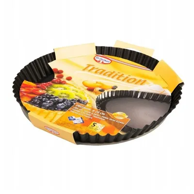 Zenker Kalup za tart Tradition, 28 cm, Crni