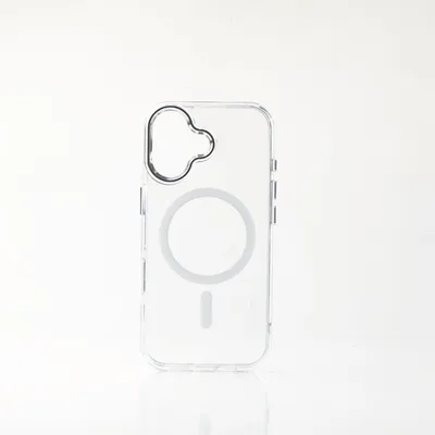 Zaštitna maska za telefon iPhone 17 Frame Cam MagSafe, Bijela