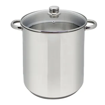 Fackelmann Lonac s poklopcem Elo Fm, 20 l, 28 cm, Sivi