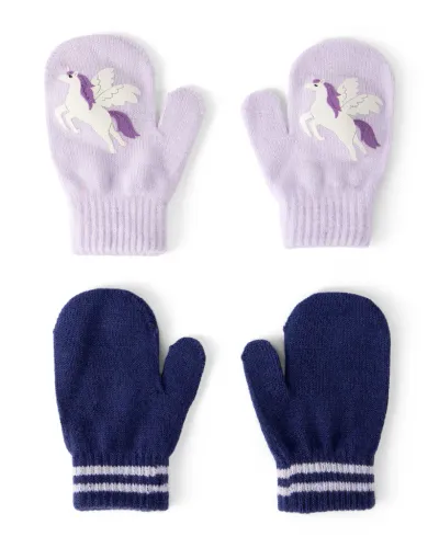 Carter's Set rukavica za djevojčice, 2 Para, Šareni