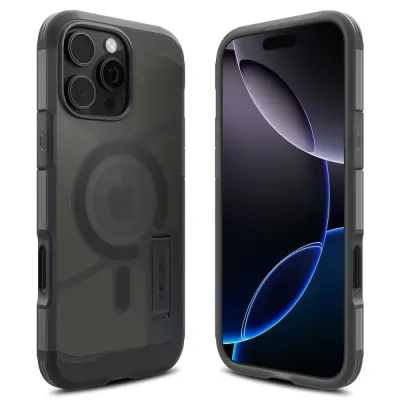 Spigen Zaštitna maska za telefon iPhone 16 Pro Tough Armor "T" Mag MagSafe, Crna