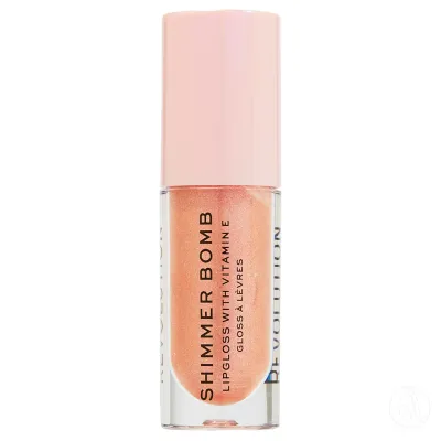 Makeup Revolution Sjaj za usne sa šimerom Shimmer Bomb, Gloss Starlight